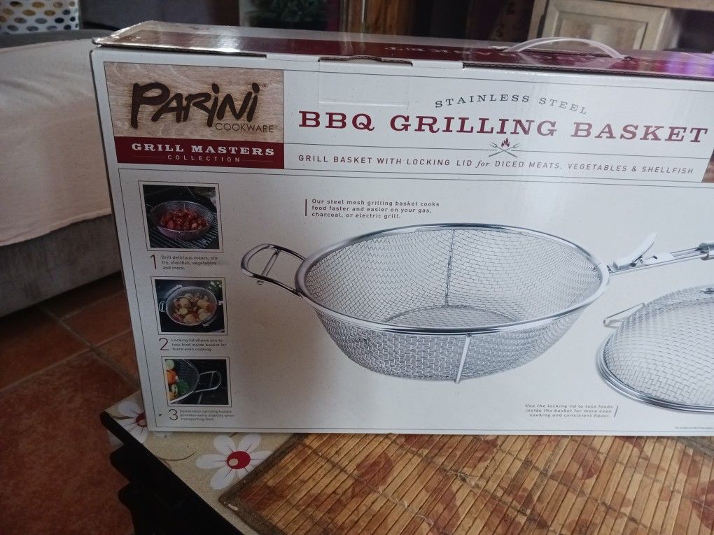 Parini BBQ Grilling Basket