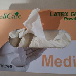 Latex Medium Size Gloves 