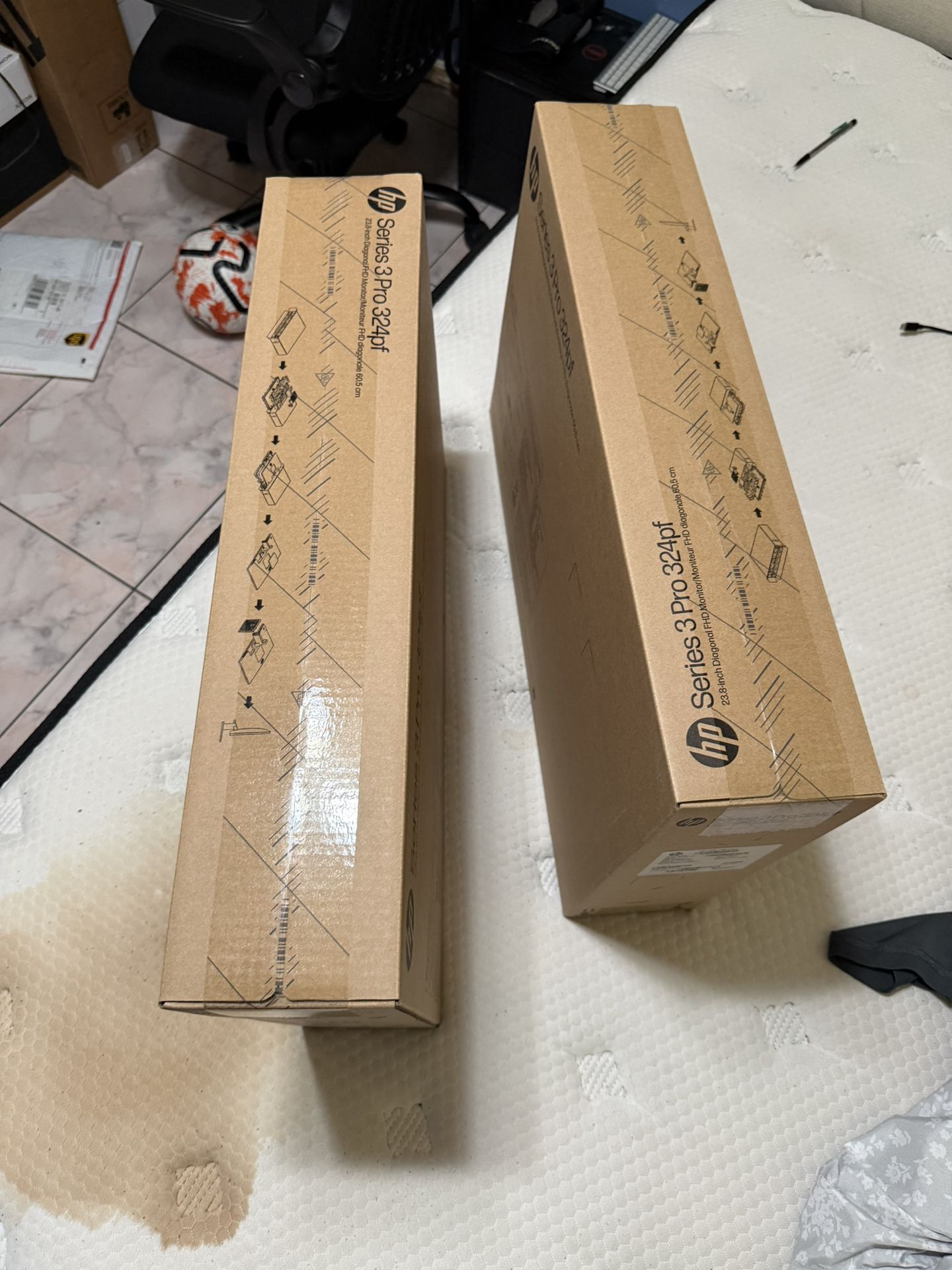 HP 23.8” FHD Monitor – Brand New Sealed (2 Available)