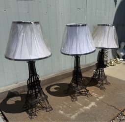 Eiffel Tower lamps