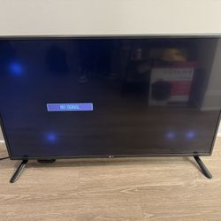 LG 43” HDTV