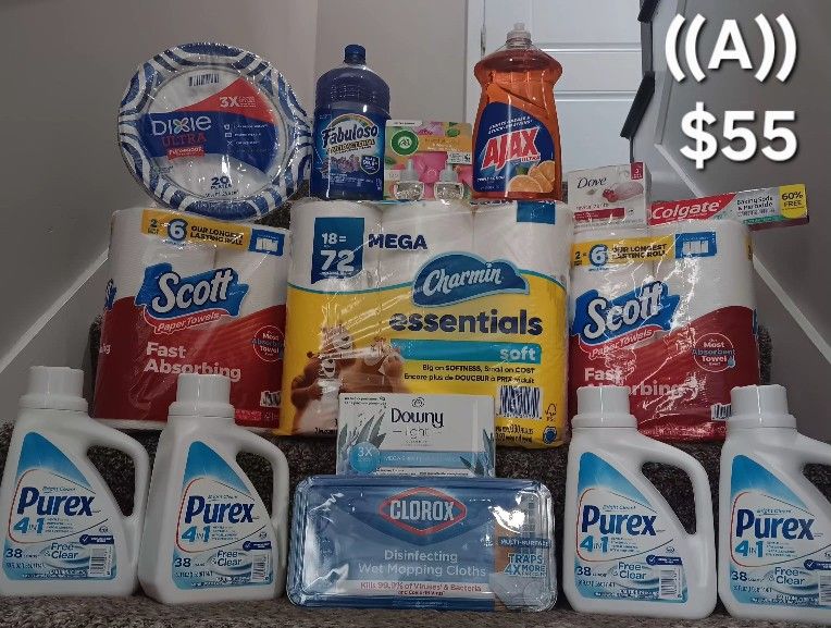 🔥Free & Clear Purex Bundle