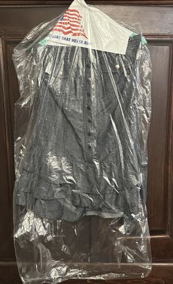 Women’s Denim Strapless Dress L.