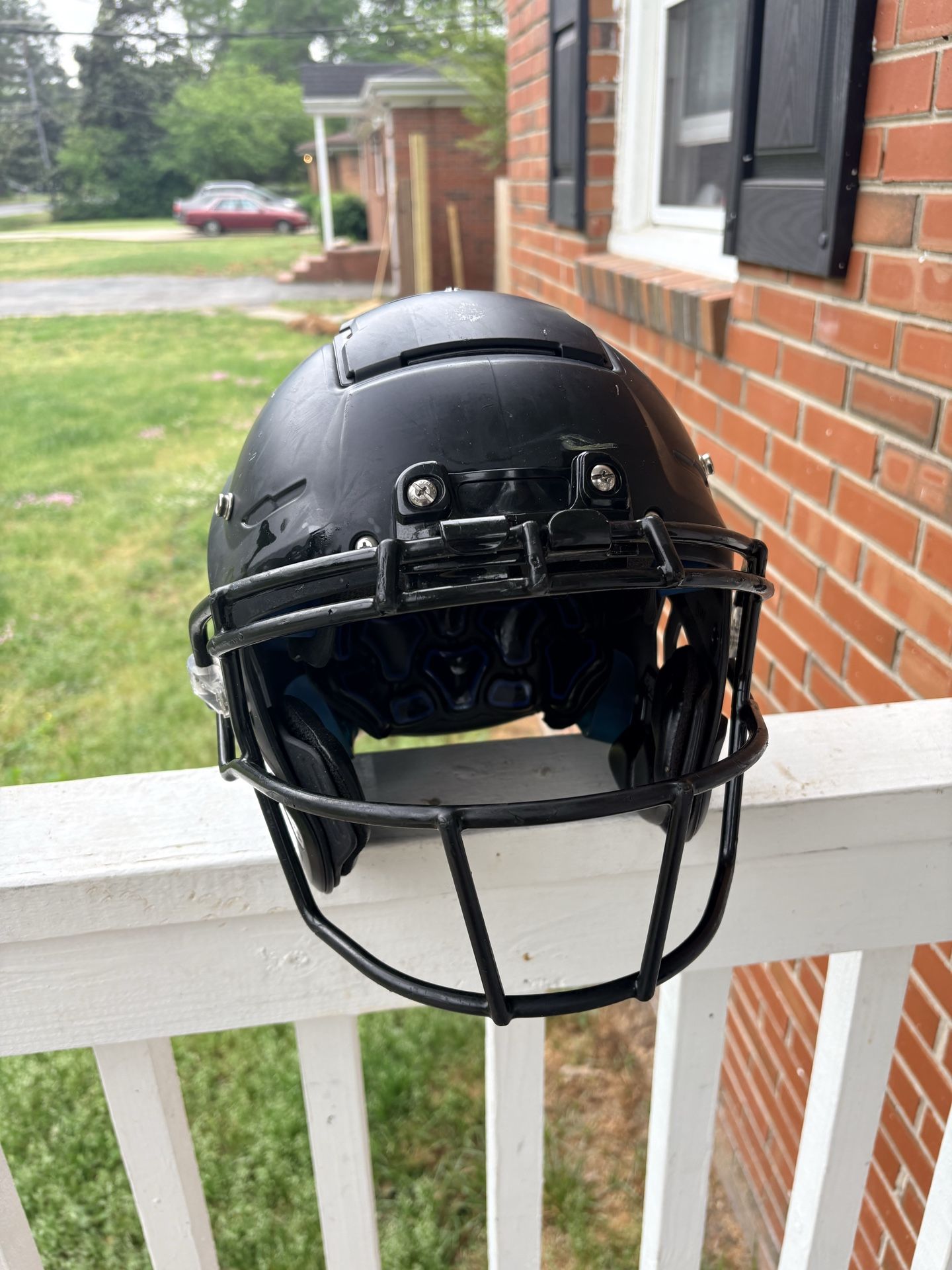 F7 VTD football helmet no chinstrap