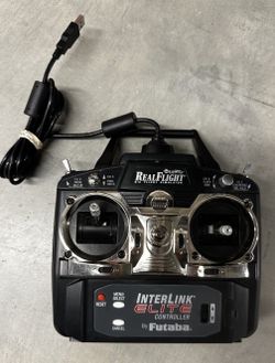RealFlight R/C Flight Simulator Interlink Elite Controller Futaba Not Tested
