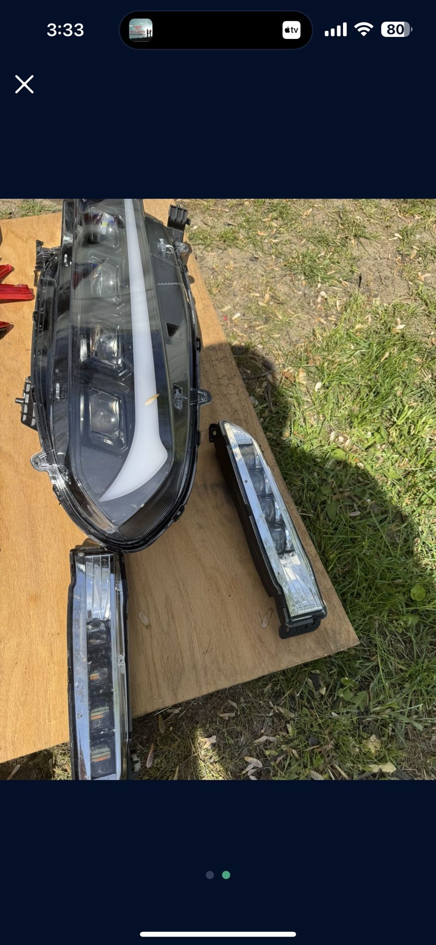 Aftermarket Driver Side Only And Set Fog Lights That Light Up Light Blue Head Lights For Honda Accord Sport 2018 And Up