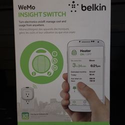Belkin WeMo Insight Smart Switch Brand New Sealed