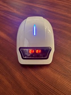 Heated knee massager