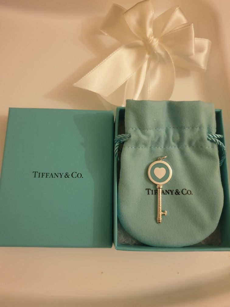 Authentic Tiffany &Co heart key