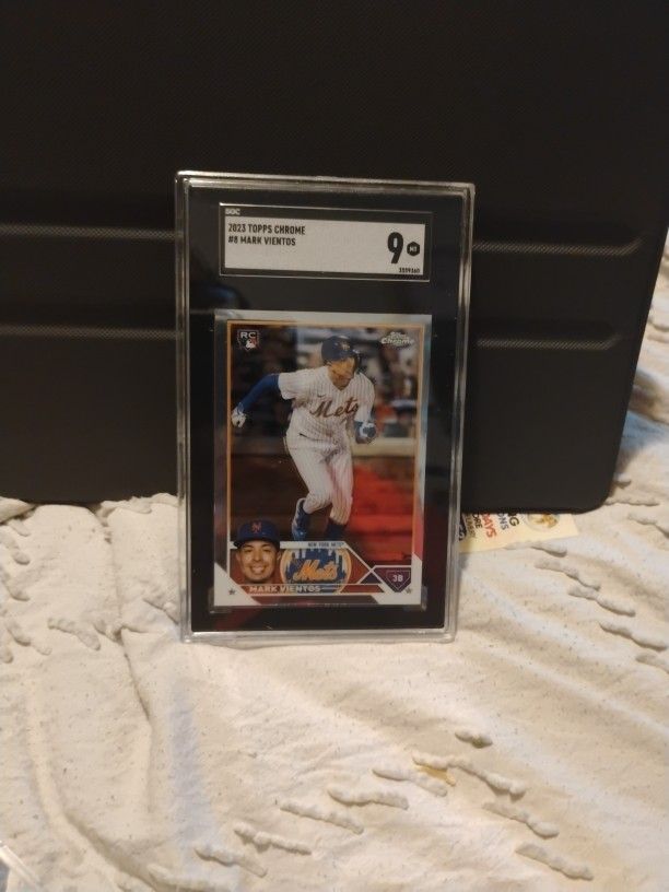 2023 TOPPS CHROME MARK VIENTOS GEM MINT 9