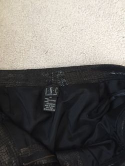 Ladies leather pants