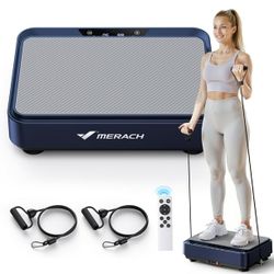 Vibration Plate Exercise Machine Mini for Lymphatic Drainage Whole Body Shaker Weight Loss for Women Men Seniors