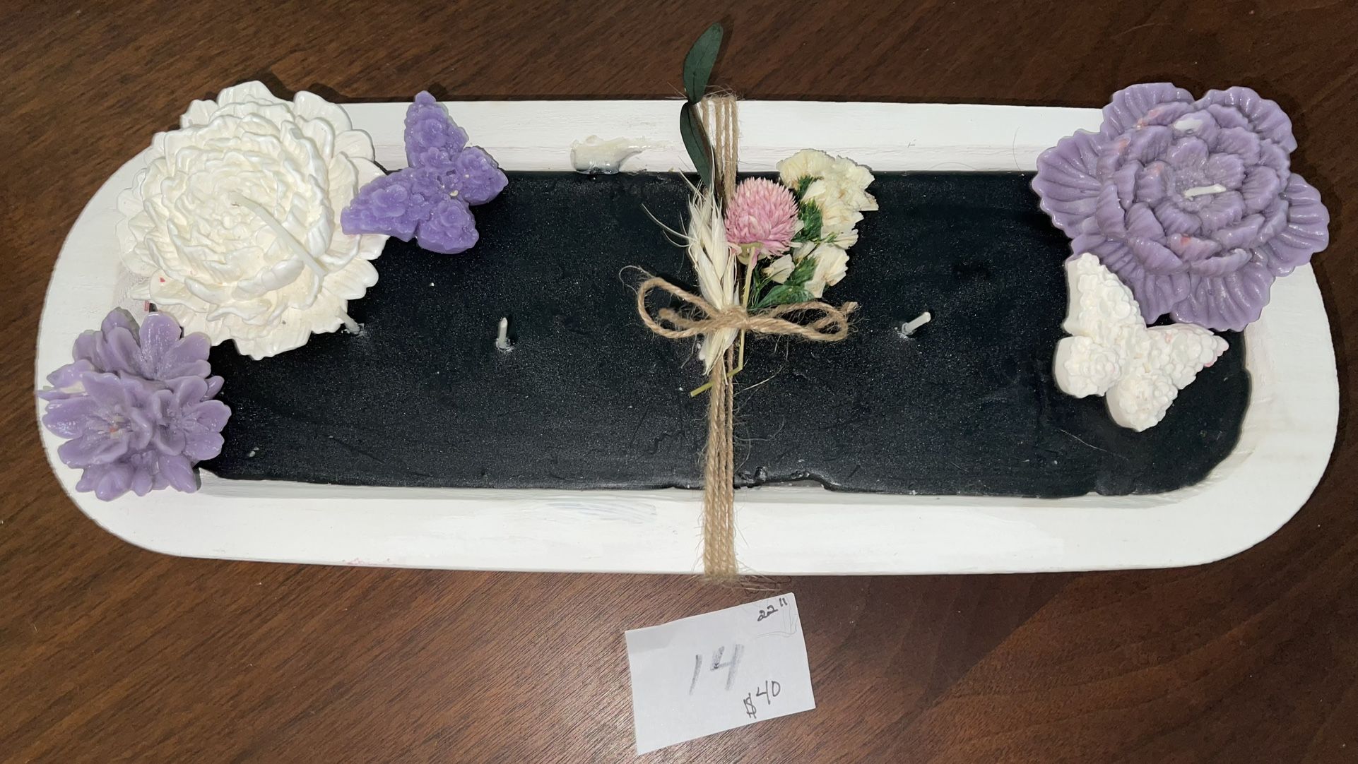 Dough Bowl Candles 100% Beeswax