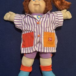 Original Vintage 1980’s Cabbage Patch Girl with Red Hair Xavier Roberts