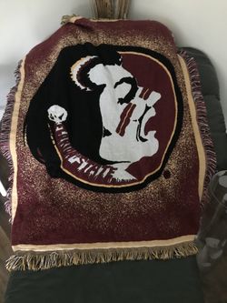Florida state blanket/throw.