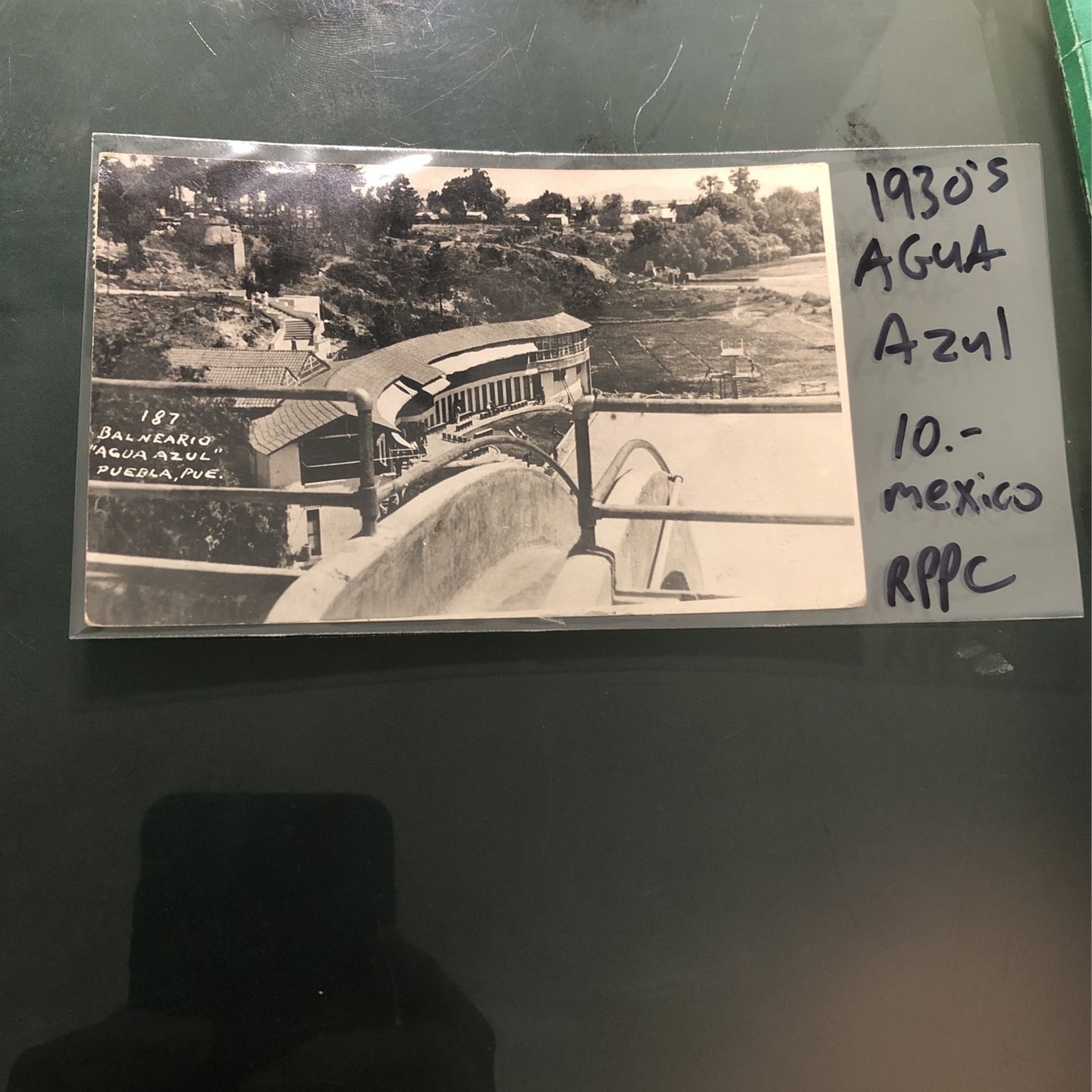 Vintage Rppc Mexico Postcard