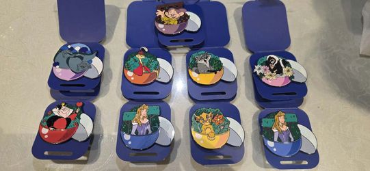 Disneyland Vending Machine Capsule Pins