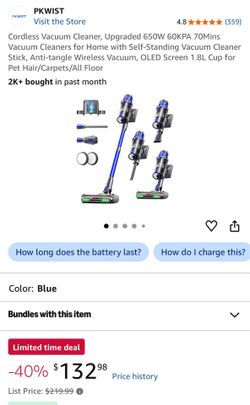 Cordless VACCUM cleaner
