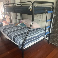Twin Size Over Full Bunk Bed 