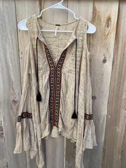 Free People boho tunic