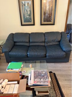 Couch set - navy blue