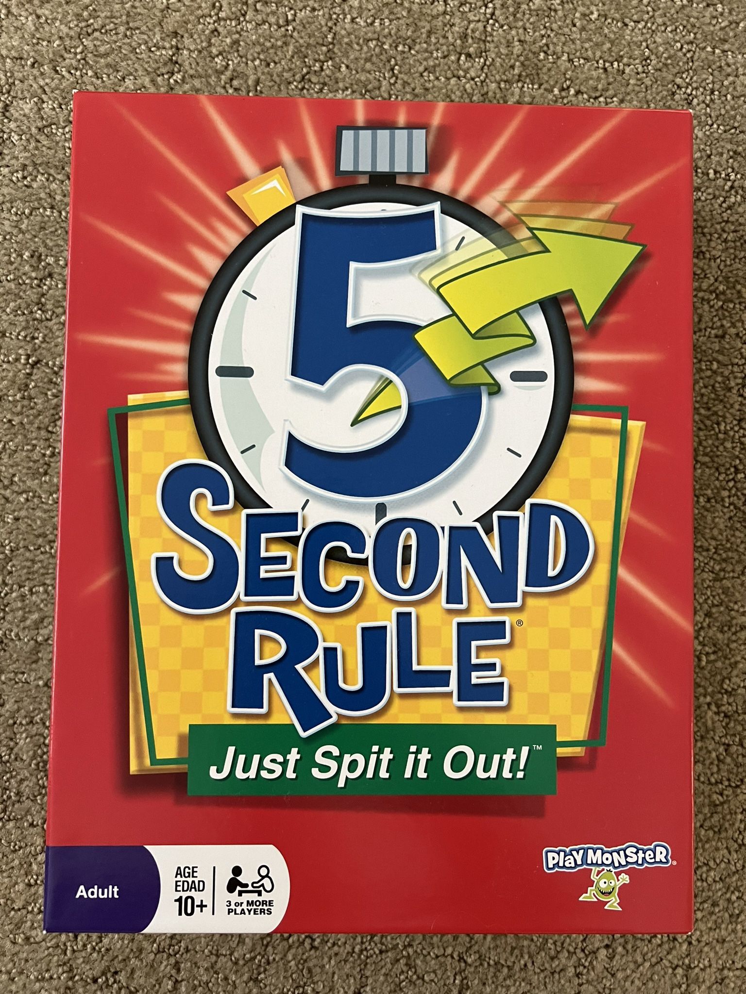 Brand New 5 Second Rule Game
