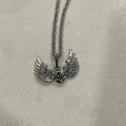 Vivienne Westwood Heart Wing Necklace