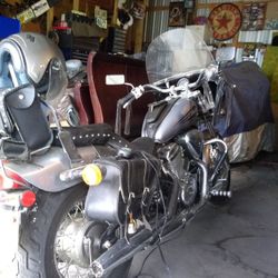 Two Honda Motorcycles For Sale