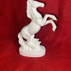 Vintage 4.5 Inch Alabaster Greek Horse Imported From Greece (4 available) 