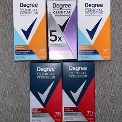 Degree Clinical Deodorants