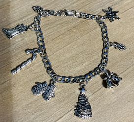 Christmas time Charm Bracelet