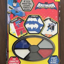 Batman The Brave And The Bold Party Makeup Set Brand New