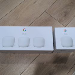 Google Nest Wifi Router - AC2200 Smart Mesh Wi-Fi Router 4-pack