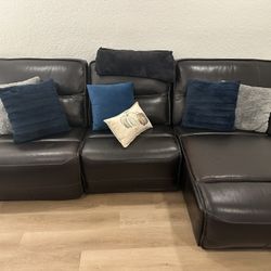 Leather Couch