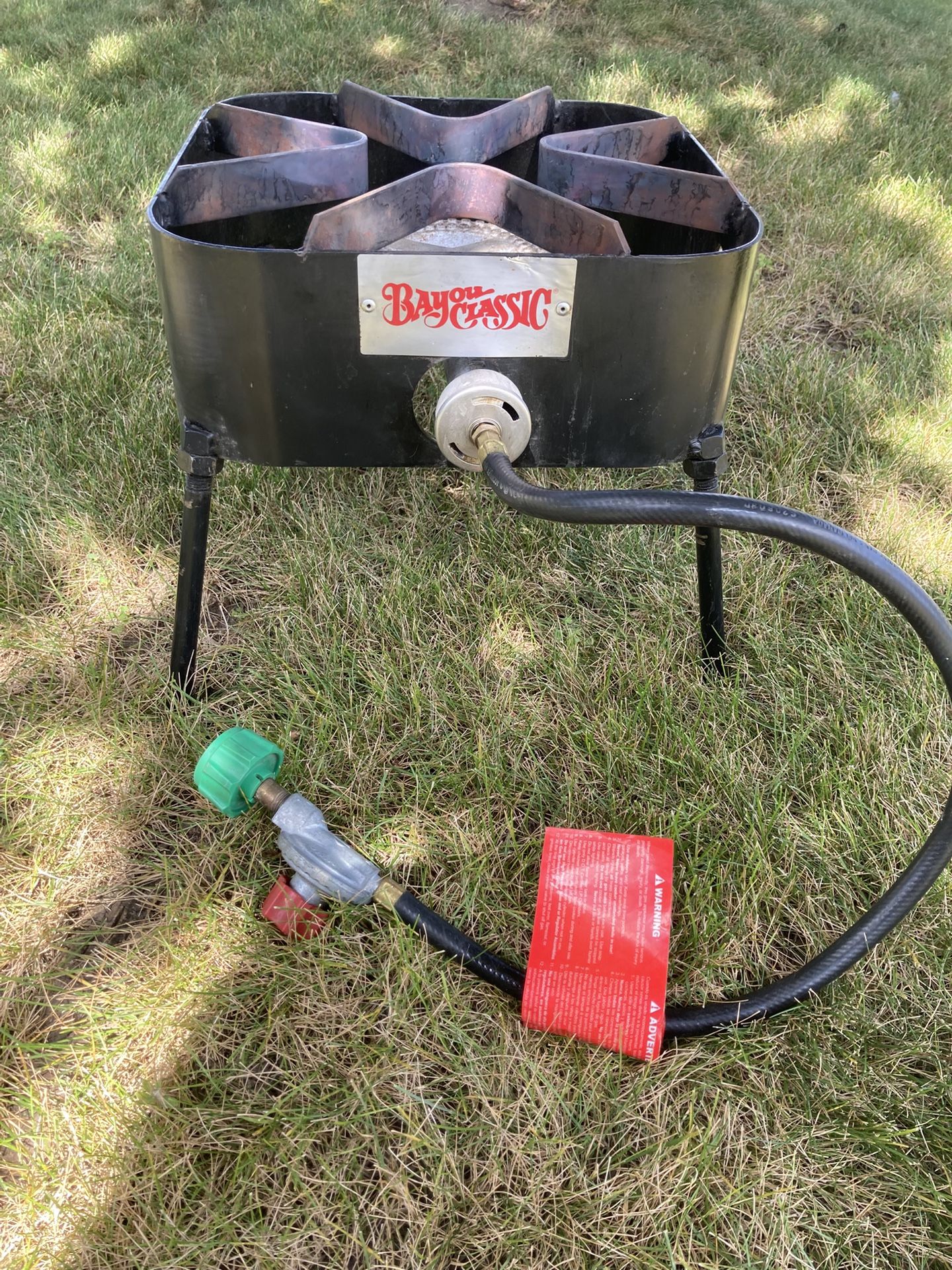 Turkey Fryer/ Fish Boil Propane Burner And Stainless Pots