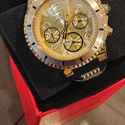 Invicta BLU Women's Watch-39mm Gold, BI