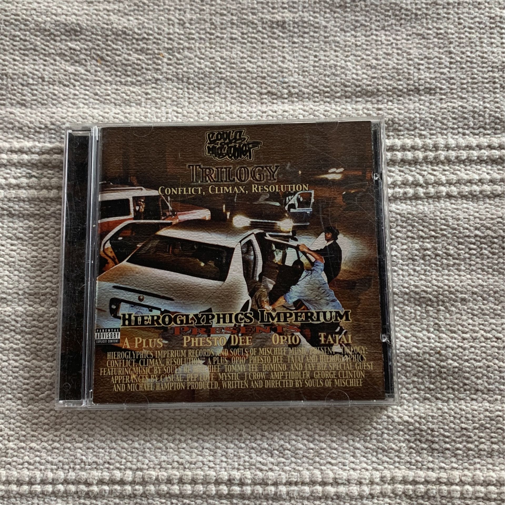 SOULS OF MISCHIEF - Trilogy: Conflict, Climax, Resolution (CD) - $5