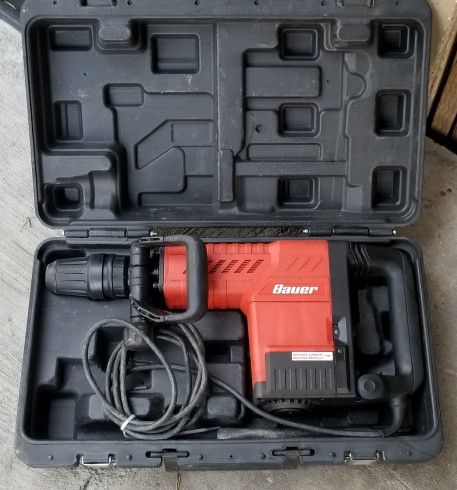 BAUER DEMOLITION HAMMER KIT MODEL 1631E-B