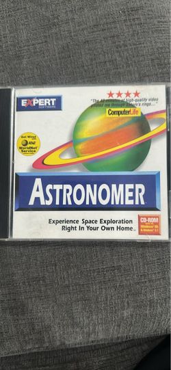 Expert Software Astronomer CD-ROM (Windows 3.1 and Windows 95)