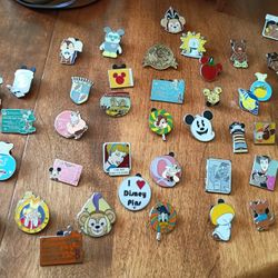  Classic Disney Pins Authentic 