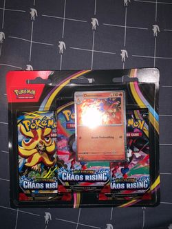 2026 Pokémon Mega Evolution Charmeleon 3 Pack & Chikorita 3 Pack Lot of 8 Packs
