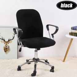 Black Chair Cover  For Desk Chair For Sale