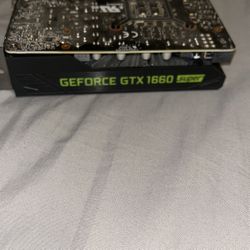 GTX 1660 super graphics card