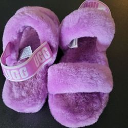  UGG 🟣 Boots Boot LIGHT PURPLE 💜 UGGs Mauve Lilac Lavender Slipper Slippers Oh Yeah  NWOT NEW SIZE 8 