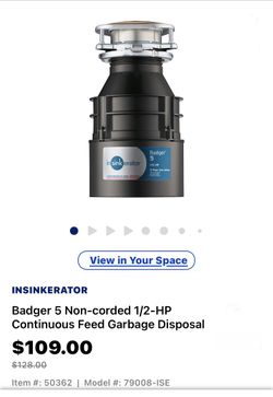 Badger Garbage Disposal
