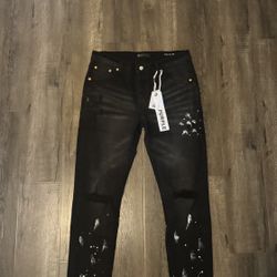 Purple Jeans Size 34