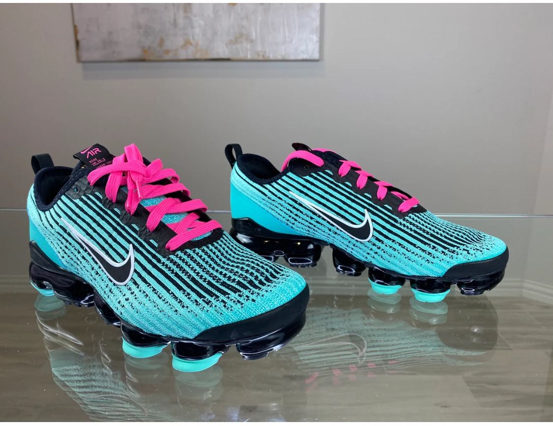 Nike VaporMax - Hyper Turquoise/ Black / Pink Blast