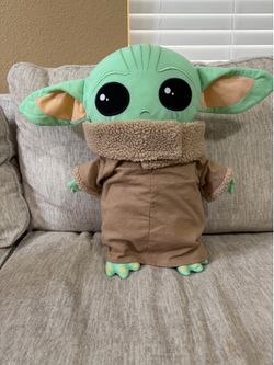 Grogu Mandolorian Plush 18”