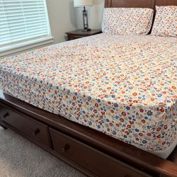 Queen Bedroom Set Solid Wood