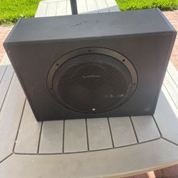 Rockford Fosgate 12 Inch All In 1 Subwoofer 